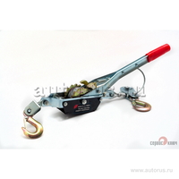 Лебедка 2т. 1т. PROFFI с 2-м усиленным колесом 1,2м Сервис ключ 75070